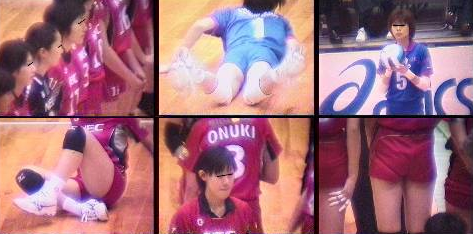 575「熱愛撮り・女子バレーにくちづけを(1)」