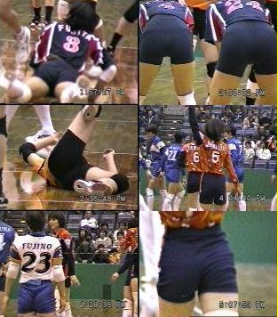 193「てんこ撮り・踊るスパッツ杯争奪日本女子バレー(6)」