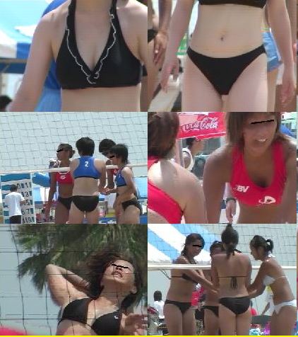 2084「憑かれ撮り・ビーチバレーが見えてきた(2)~女子大生編2」