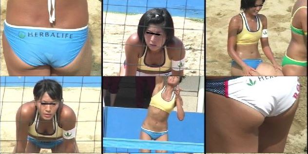 2228「金銀財宝化撮り・我が手のビーチバレー(4)~浅O美和編4」
