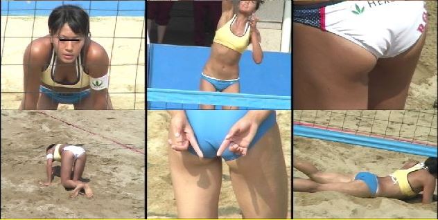 2228「金銀財宝化撮り・我が手のビーチバレー(4)~浅O美和編4」