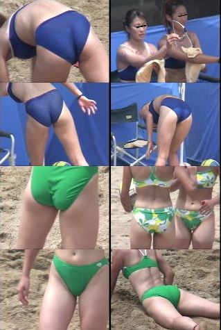 2692「挑み撮り・無敵のビーチバレー(4)(浦田*子、幻の映像篇)」