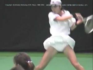 MBT-D020  テニス、ソフトテニス 白アンスコがたくさん(1)～完全版