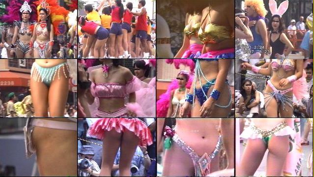 031-1/「狙い撮り・見せまくるサンバギャルの狂おしき群れ(4)」前編