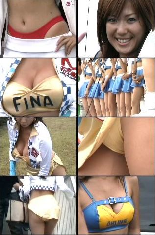 3380/「抱擁撮り・レースクイーンな恋人たち(6)」