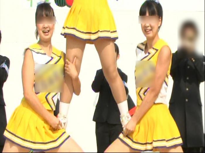 なにわガールズNWG525 1コインパーティー! モジャっとしたハイキック!