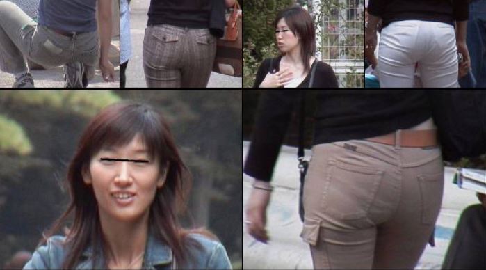 1164/「追い回し撮り・ヒップも遊ぶ街角」