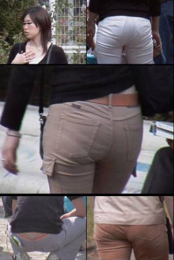 1164/「追い回し撮り・ヒップも遊ぶ街角」