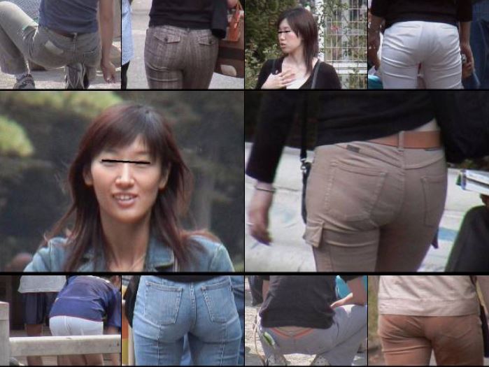 1164/「追い回し撮り・ヒップも遊ぶ街角」